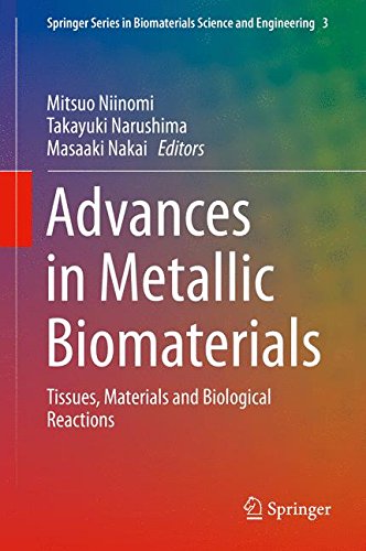 Advances in Metallic Biomaterials: Tissues, Materials and Biological Reactions (Springer Series in Biomaterials Science and Engineering)