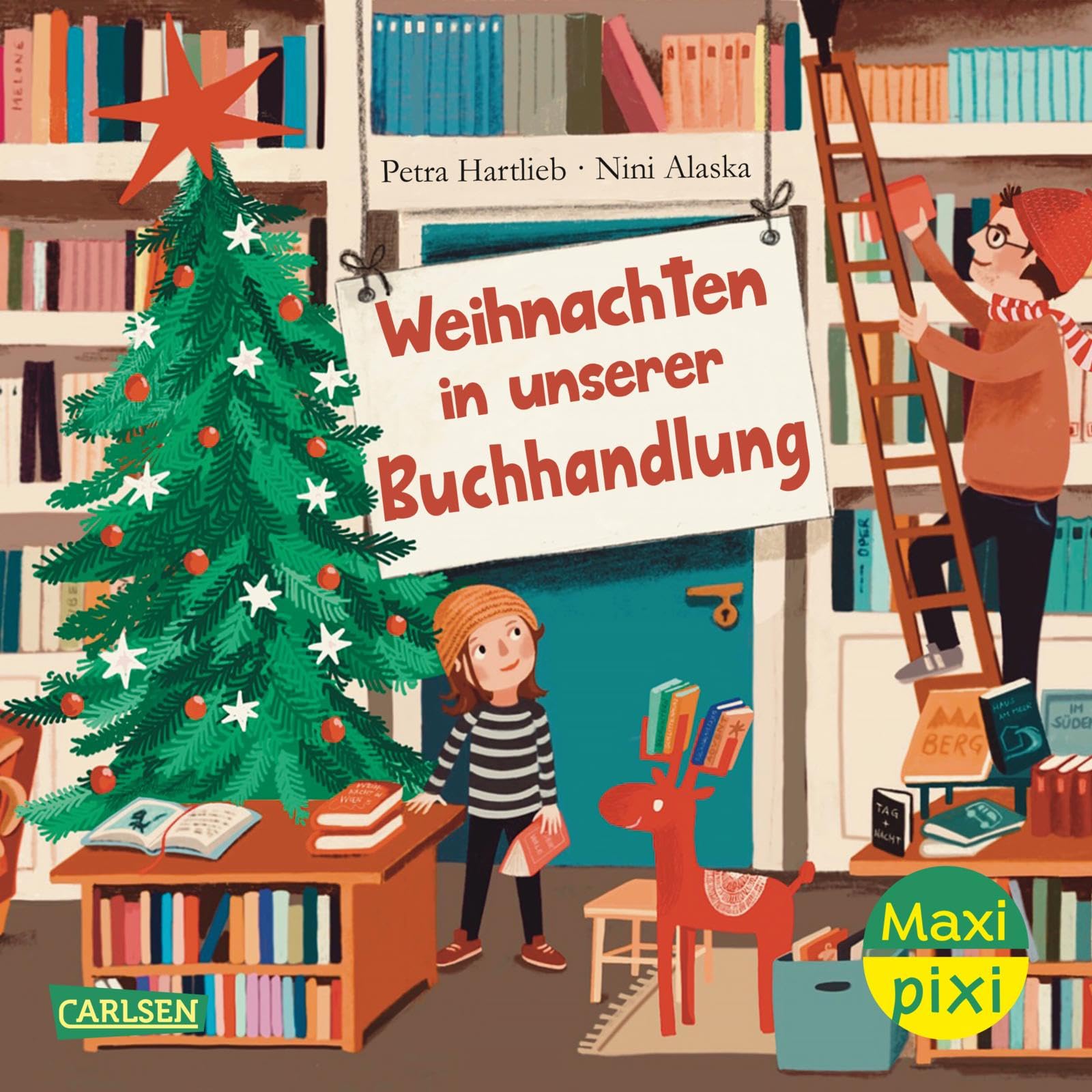 Hartlieb Petra Maxi Pixi 453 VE 5 Weihnachten in unserer Buchhandlung (5 Exemplare)