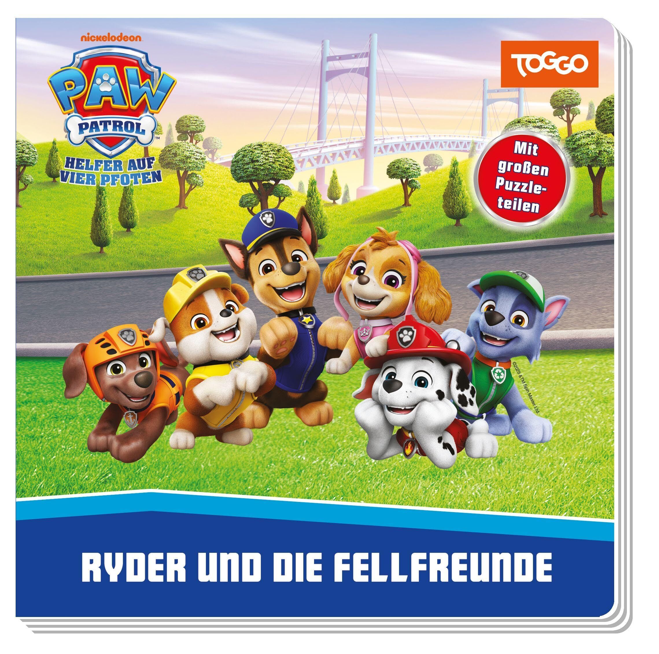 PAW Patrol: Ryder und die Fellfreunde: Pappbilderbuch mit einem ...