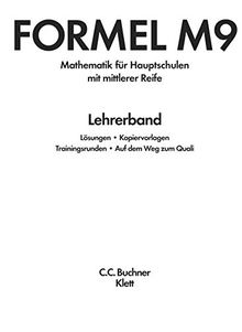 Formel / Formel M LB 9: Mathematik für Hauptschulen / Mathematik für Hauptschulen