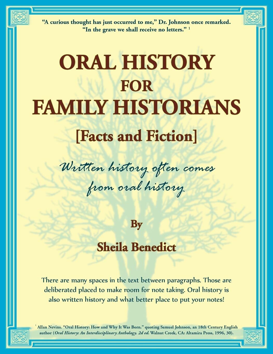 Oral History for Family Historians [Facts and Fiction]