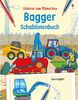 Bagger Schablonenbuch: Usborne zum Mitmachen