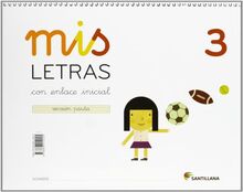 Mis letras 3, Educación Infantil