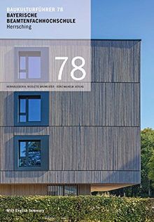 Baukulturführer 78 Bayerische Beamtenfachhochschule Herrsching: Architekten: bogevischs buero, München