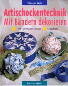 Artischockentechnik. Mit Bändern dekorieren. Tisch- und Raumschmuck. Schachteln