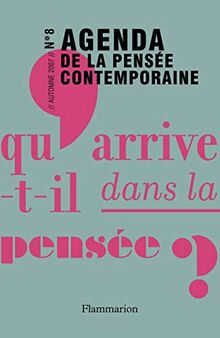 Agenda de la pensée contemporaine, n° 8