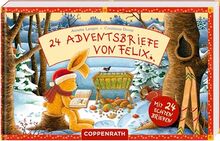 Brief-Adventskalenderbuch – 24 Adventsbriefe von Felix: Mit 24 echten Briefen