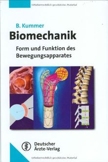 Biomechanik: Form und Funktion des Bewegungsapparates