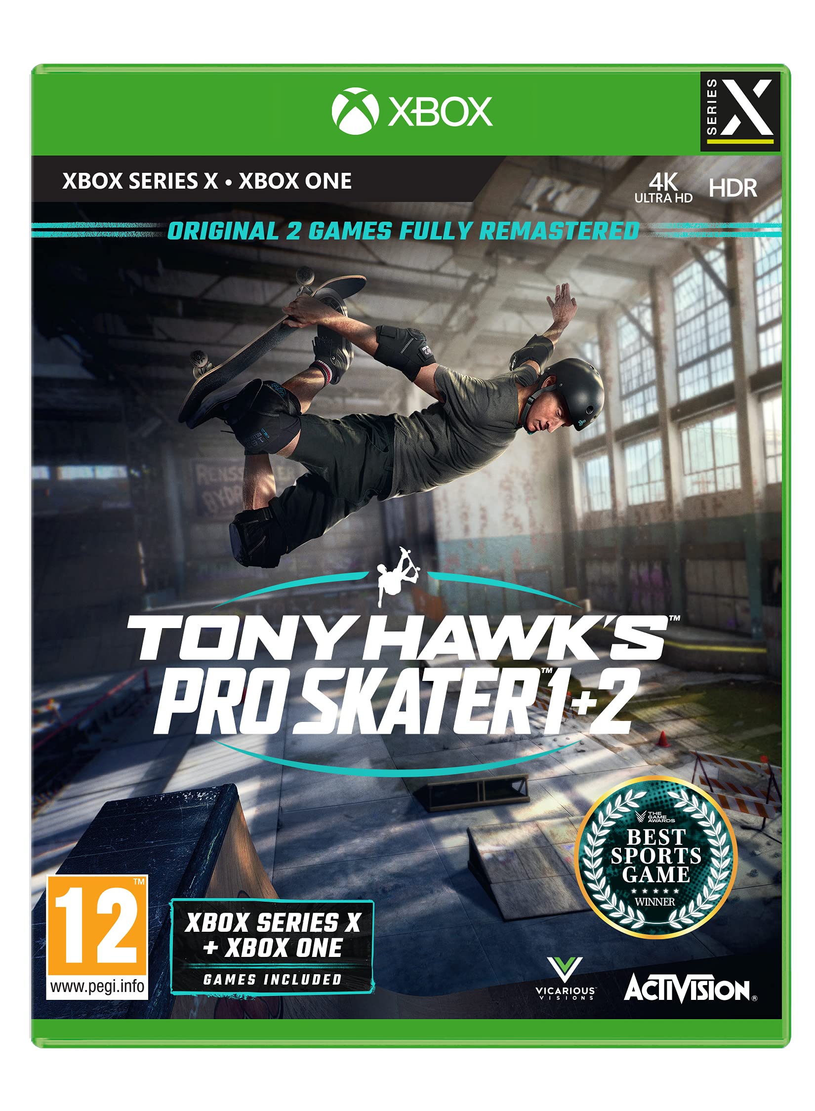Activision Tony Hawk's Pro Skater 1+2