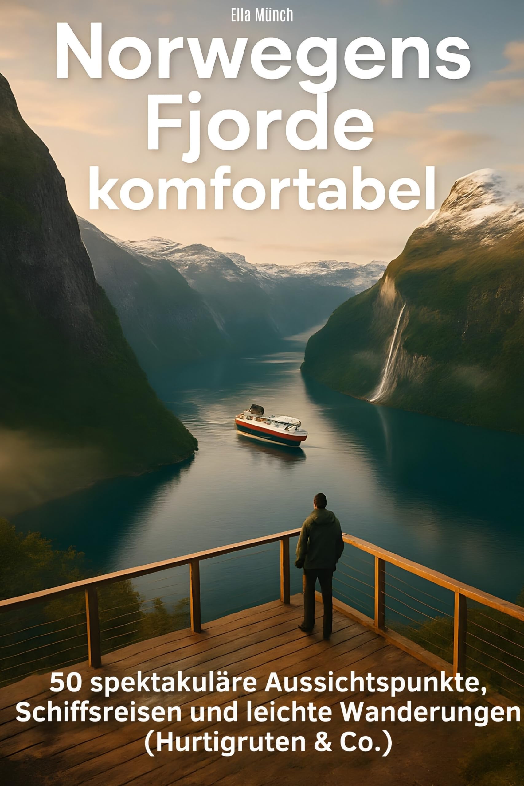 Norwegens Fjorde komfortabel: 50 spektakuläre Aussichtspunkte, Schiffsreisen und leichte Wanderungen (Hurtigruten & Co.)