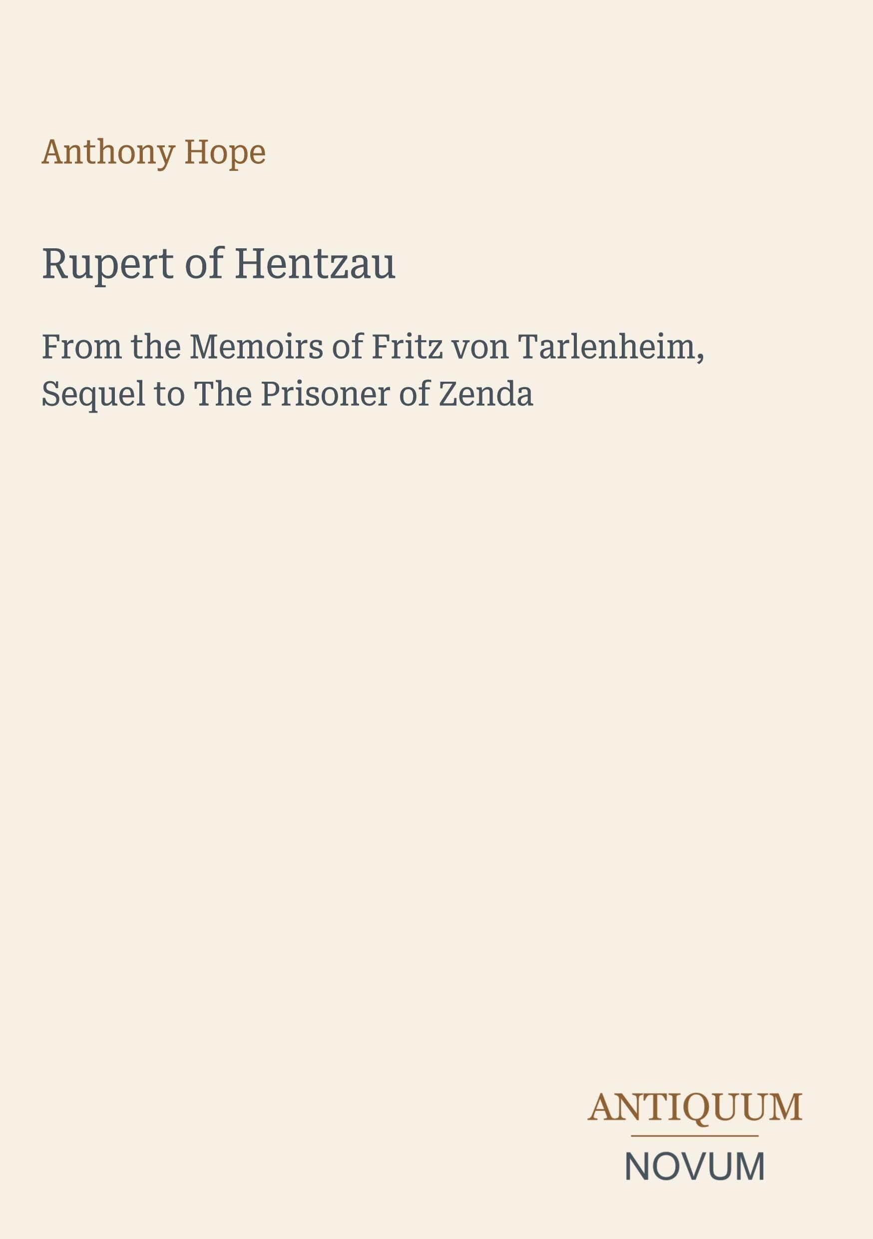 Rupert of Hentzau