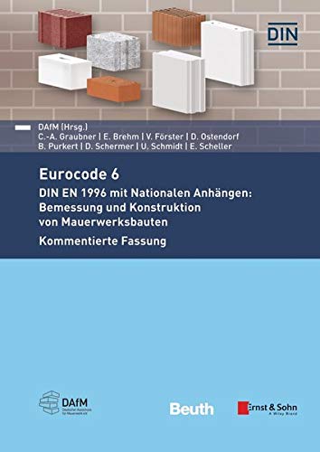 Beuth Kommentar   Eurocode 6 - Eric Brehm Valentin Förster Carl-Alexander Graubner David Ostendorf Benjamin Purkert Eckehard Scheller Detleff Schermer Ulf Schmidt Kartoniert (TB)
