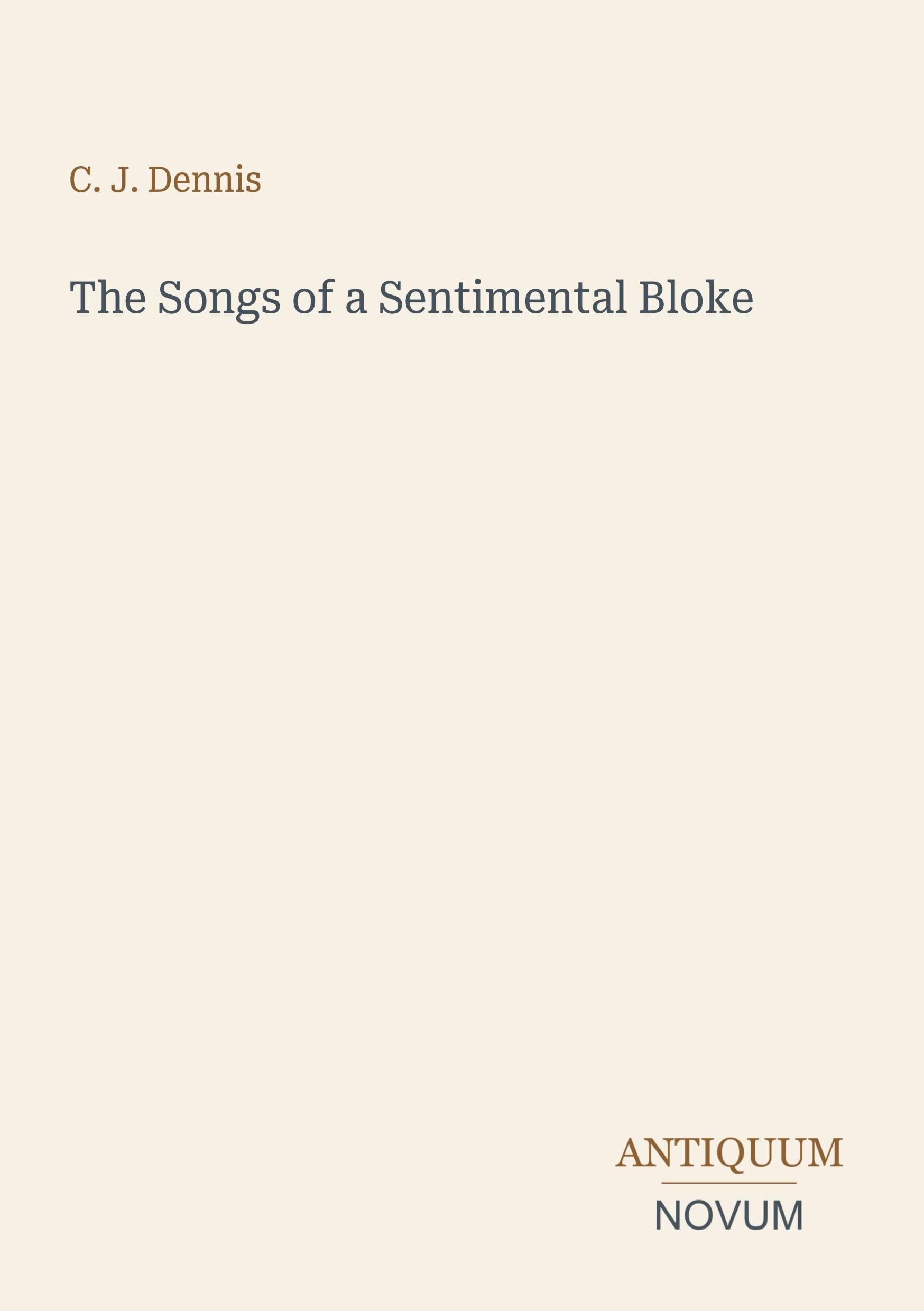 The Songs of a Sentimental Bloke