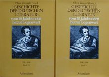 Geschichte der deutschen Literatur vom 18. Jahrhundert bis zur Gegenwart, Band 1: 1700 - 1848