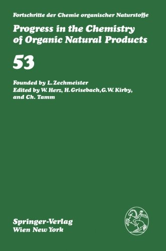 Fortschritte der Chemie Organischer Naturstoffe / Progress in the Chemistry of Organic Natural Products
