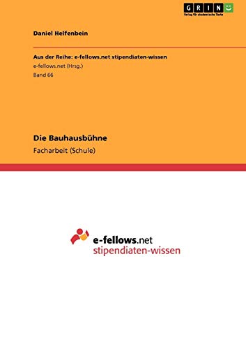 Die Bauhausbühne