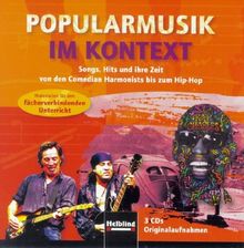 Popularmusik im Kontext : Originalaufnahmen, 3 Audio-CDs