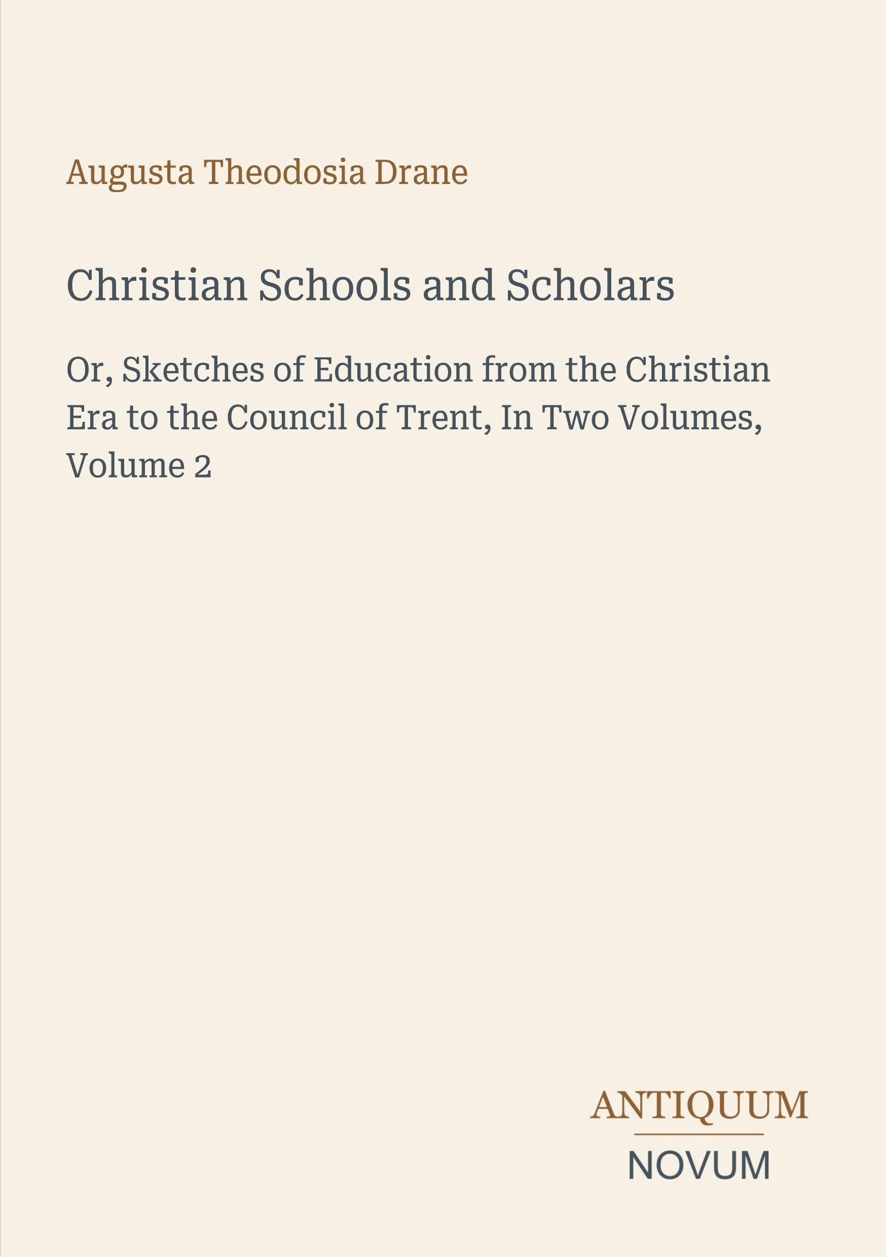 Christian Schools and Scholars