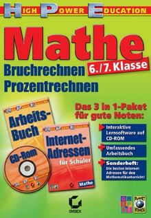 Mathe 6./7. Klasse - Bruch- und Prozentrechnen