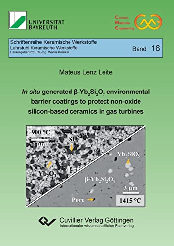 In situ generated ß-Yb₂Si₂O₇ environmental barrier coatings to protect non-oxide silicon-based ceramics in gas turbines (Schriftenreihe Keramische Werkstoffe)