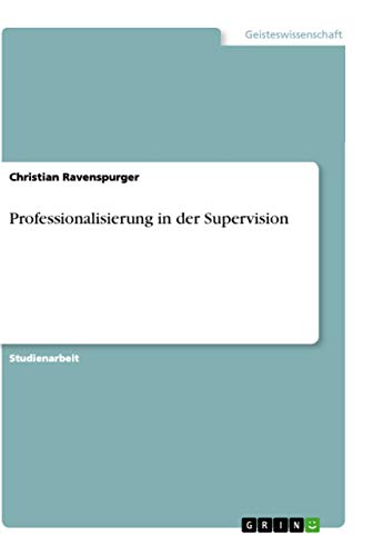 Professionalisierung in der Supervision
