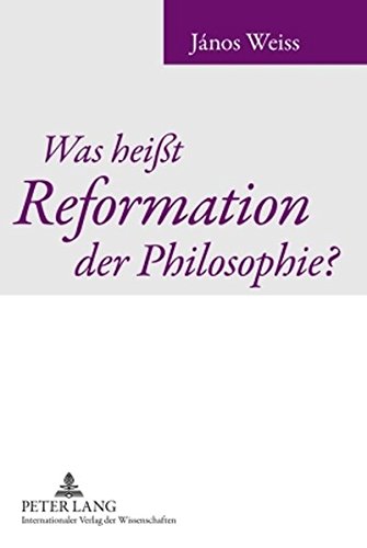 Was heißt Reformation der Philosophie?: Tübinger Vorlesungen über Reinhold und die Reinhold-Schule