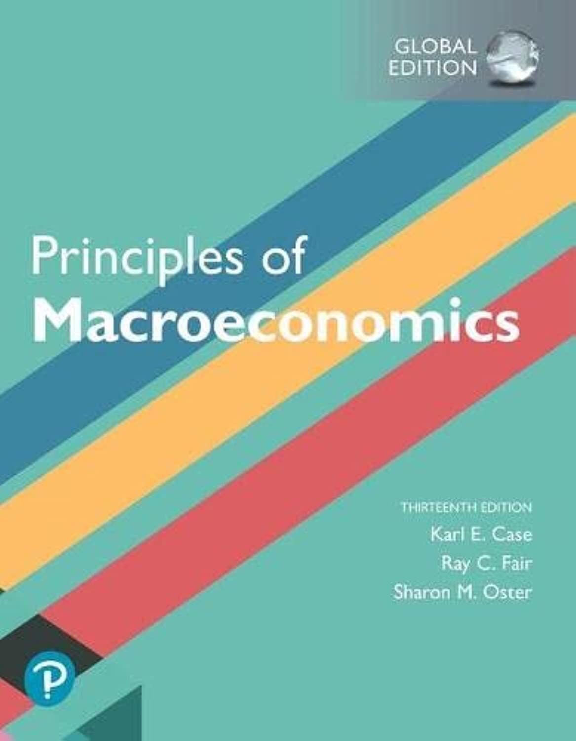 Fair, Ray C. Principles Of Macroeconomics, Global Edition