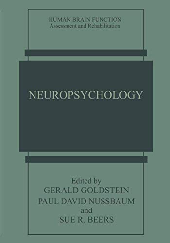 Neuropsychology (Human Brain Function: Assessment And Rehabilitation)