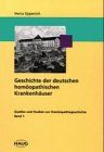 Geschichte der deutschen homöopathischen Krankenhäuser bis zum Ende des ersten Weltkriegs