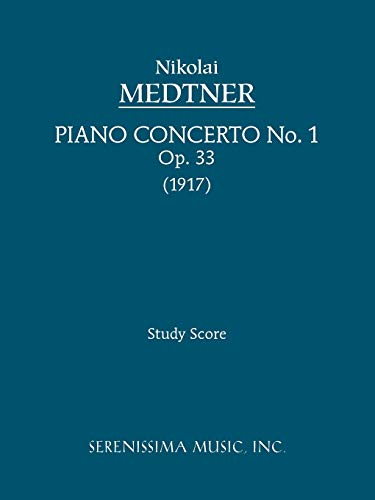 Piano Concerto No. 1, Op. 33: Study score