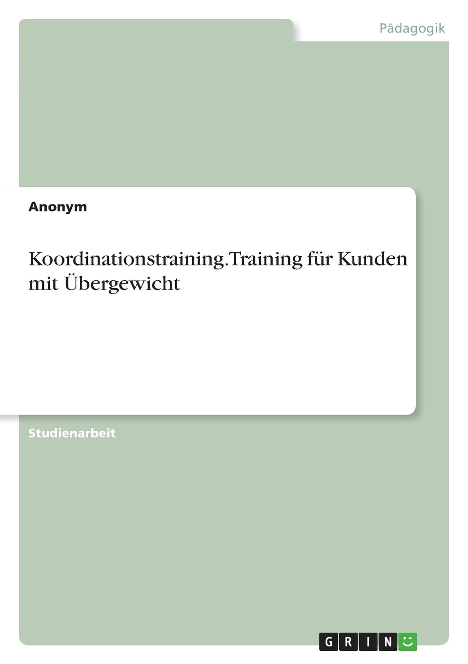 Koordinationstraining. Training für Kunden mit Übergewicht