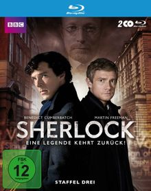Sherlock - Staffel 3 [Blu-ray] von McGuigan, Paul | DVD | Zustand sehr gut