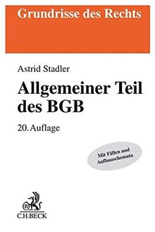 Allgemeiner Teil des BGB