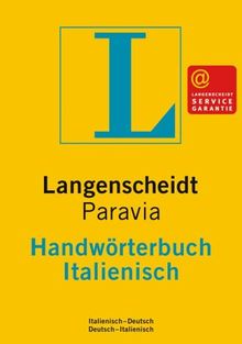 Langenscheidts Handwörterbuch, Paravia Handwörterbuch Italienisch