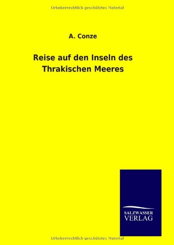 Reise auf den Inseln des Thrakischen Meeres