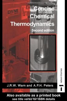 Concise Chemical Thermodynamics