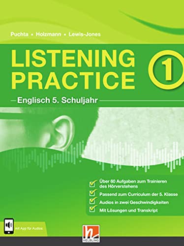 Listening Practice 1 Heft inkl HELBLING Media App - Herbert Puchta Christian Holzmann Peter Lewis-Jones Kartoniert (TB)