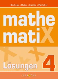 Mathematix 4. Lösungen