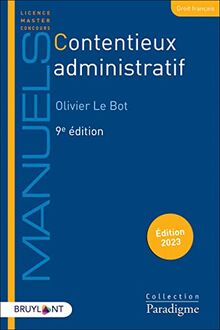 Contentieux administratif : 2023