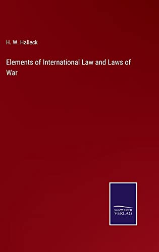 Elements of International Law and Laws of War