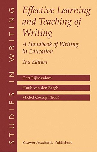 Effective Learning and Teaching of Writing: A Handbook of Writing in Education (Studies in Writing)