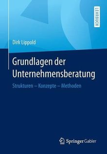 Grundlagen der Unternehmensberatung: Strukturen - Konzepte - Methoden