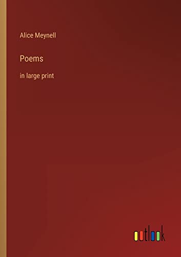 Poems: in large print