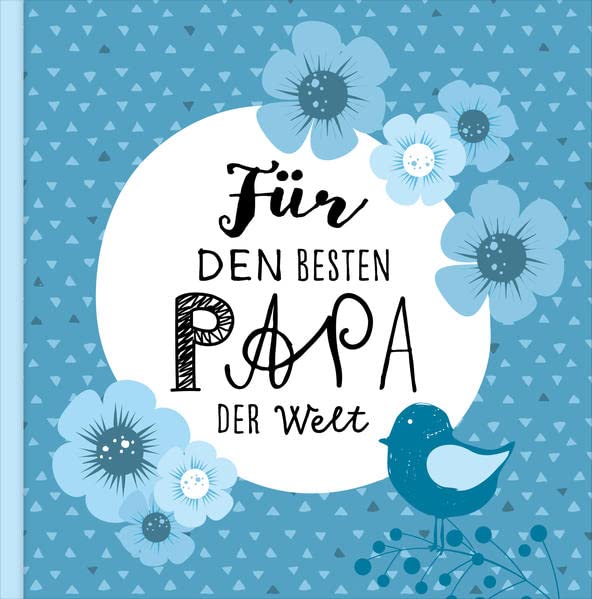Vatertagskarte Von Tochter/Sohn – „Für Den Besten Papa Der Welt“ Mit Stern-Design