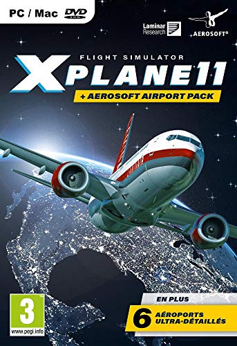 XPlane 11 + Aerosoft Airport pack 6 PC