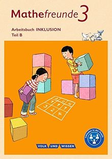 Mathefreunde - Nord/Süd - Neubearbeitung 2015: 3. Schuljahr - Arbeitsbuch Inklusion - Teil A und B