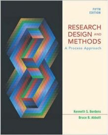 Research Design And Methods: A Process Approach