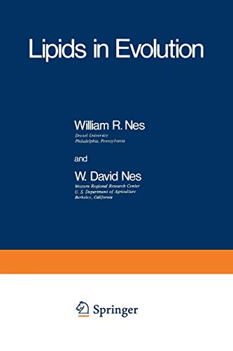 Nes, William R. Lipids In Evolution (Monographs In Lipid Research)