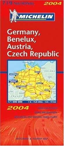 Michelin 2004 Germany, Benelux, Austria Czech Republic (Cartes National)