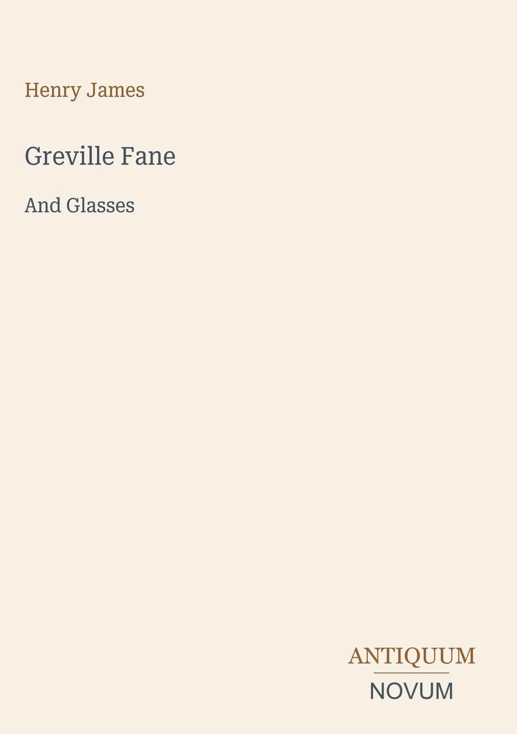 Greville Fane
